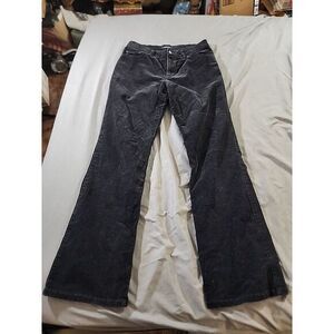 Jones New York Signature Corduroy Women' S Pants Black‎ Sz 8 Stretch